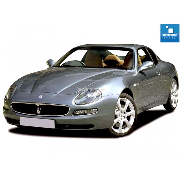 <p>Kit Xenon 35W e Luci Posizione a Led in tinta, pacchetto specifico per Maserati 3200 4200 GT dal 1998 in poi. Plug&amp;Play, contiene tutto l&#39;occorrente. Luce Bianco Solare 5000k &nbsp;</p>