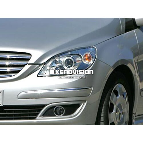 1 Kit Xenon Mercedes Classe B W245 - 2005 a 2011 - Xenon 35W e Led - 6000k <p>Kit Xenon 35W specifico per il faro della Mercedes Classe B W245 e Luci Posizione a Led in tinta. Plug&Play zero spie, contiene tutto l'occorrente. Luce Bianco Lunare 6000k.</p>