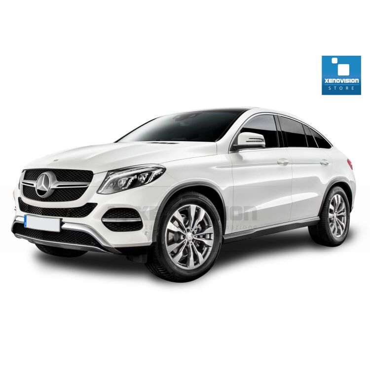 <p>Kit Xenon Focus Pro Korea 35W specifico per il faro della Mercedes GLE dal 2015 in poi. Plug&amp;Play zero spie, contiene tutto l'occorrente. Luce Bianco Lunare 6100k.</p>
<p>&nbsp;</p>