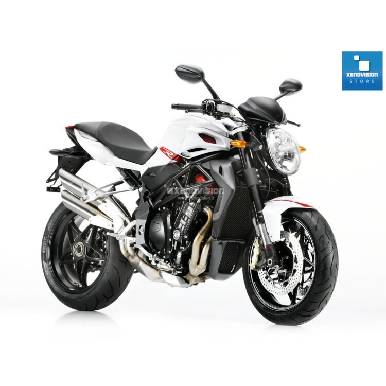 <p>Kit Xenon 35W specifico per il faro e l'elettronica della MV Agusta Brutale dal 2001 in poi con faro H7. Plug&amp;Play 100%, zero spie. Luce Bianco Solare 5000k.</p>