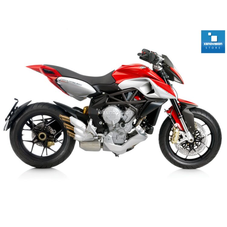 <!DOCTYPE html>
<html>
<head>
</head>
<body>
<p>Kit BiXenon 35W specifico per il faro e l'elettronica a polarit&agrave; doppia e invertita della MV Agusta Rivale dal 2014 al 2015. Plug&amp;Play 100%, zero spie e fusibili bruciati, anabbagliante, abbaglio flash e abbaglio fisso senza alcun problema o latenza, grazie a cablaggio su misura. Luce Bianco Solare 5000k.</p>
</body>
</html>