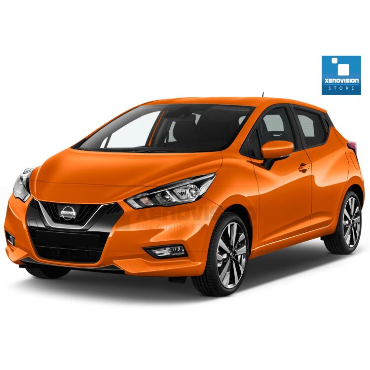 <p>Kit Xenon 35W specifico per il faro della Nissan Micra dal 2018 in poi. Plug&amp;Play zero spie, contiene tutto l&#39;occorrente. Luce Bianco Lunare 6000k.</p><p>&nbsp;</p>