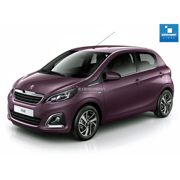0 Kit Xenon Peugeot 108 - 2014 in poi - Bixenon 35W - 5000k Kit Xenon 35W specifico per il faro della Peugeot 108 dal 2014 in poi. Plug&Play zero spie, contiene tutto l'occorrente. Luce Bianco Lunare 5000k