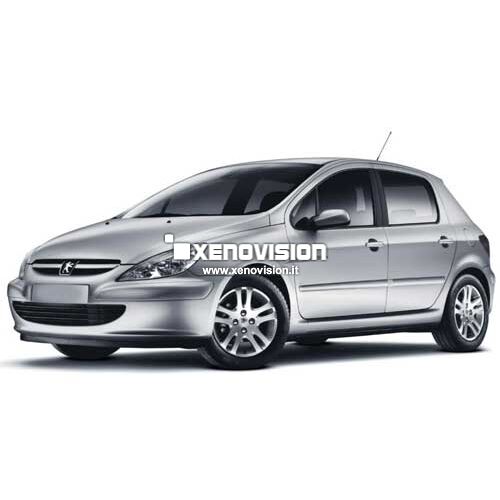 <p>Kit Xenon 35W specifico per il faro della Peugeot 307 e Luci Posizione a Led in tinta. Plug&amp;Play zero spie, contiene tutto l&#39;occorrente. Luce Bianco Lunare 6000k.</p>