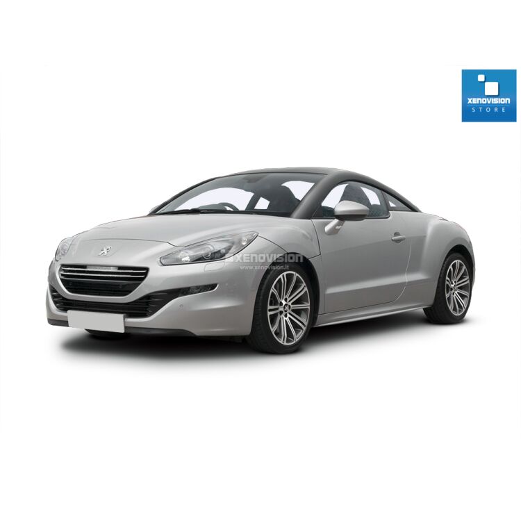 <p>Kit Xenon 35W specifico per il faro della Peugeot RCZ dal 2013 in poi e Luci Posizione a Led in tinta. Plug&amp;Play zero spie, contiene tutto l&#39;occorrente. Luce Bianco Lunare 6000k.</p>