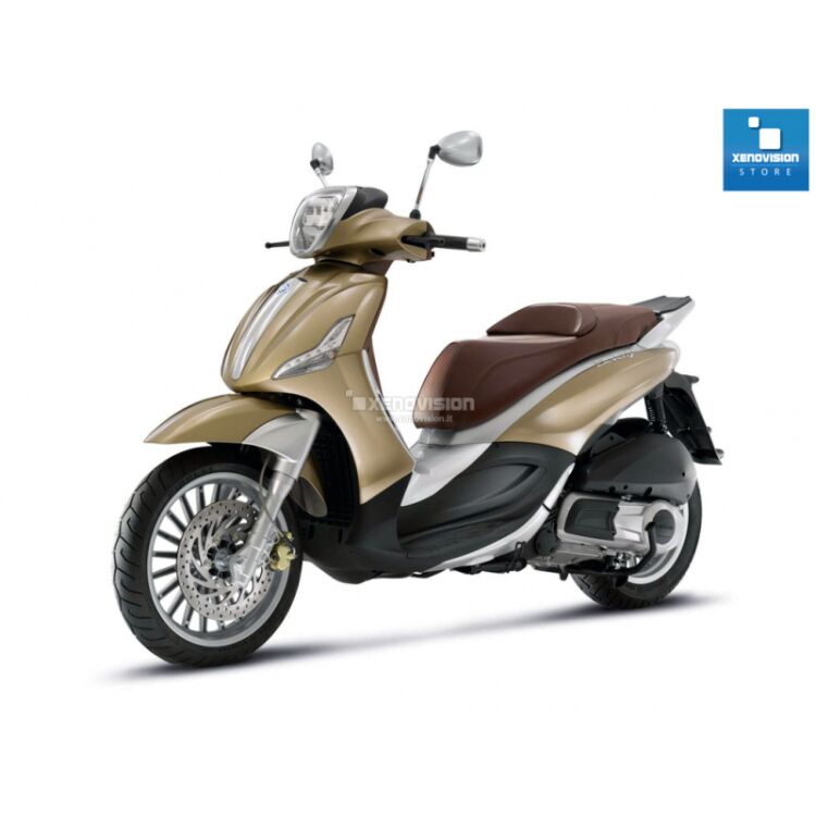 <p>Kit Piaggio Beverly dal 2010 in poi, 6000k 35W Ultra Slim Xenovision ad architettura digitale 64-Bit. Lampade xenon Bianco Lunare Ket KOREA, Qualita Garantita 2 anni&nbsp;</p>