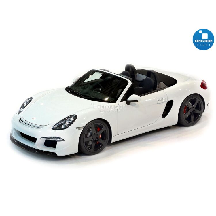 <p>Kit Focus Pro Korea Xenon 35W specifico per il faro della Porsche Boxster 981 dal 2012 in poi. Plug&amp;Play zero spie, contiene tutto l&#39;occorrente. Luce Bianco Solare 5300k.</p><p>&nbsp;</p>