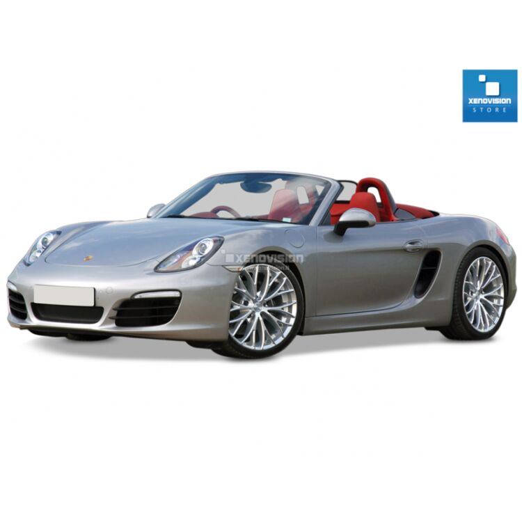 <p>Kit Xenon 35W specifico per il faro della Porsche Cayman 981 dal 2013 al 2015. Plug&amp;Play zero spie, contiene tutto l&#39;occorrente. Luce Bianco Lunare 6100k.</p><p>&nbsp;</p>