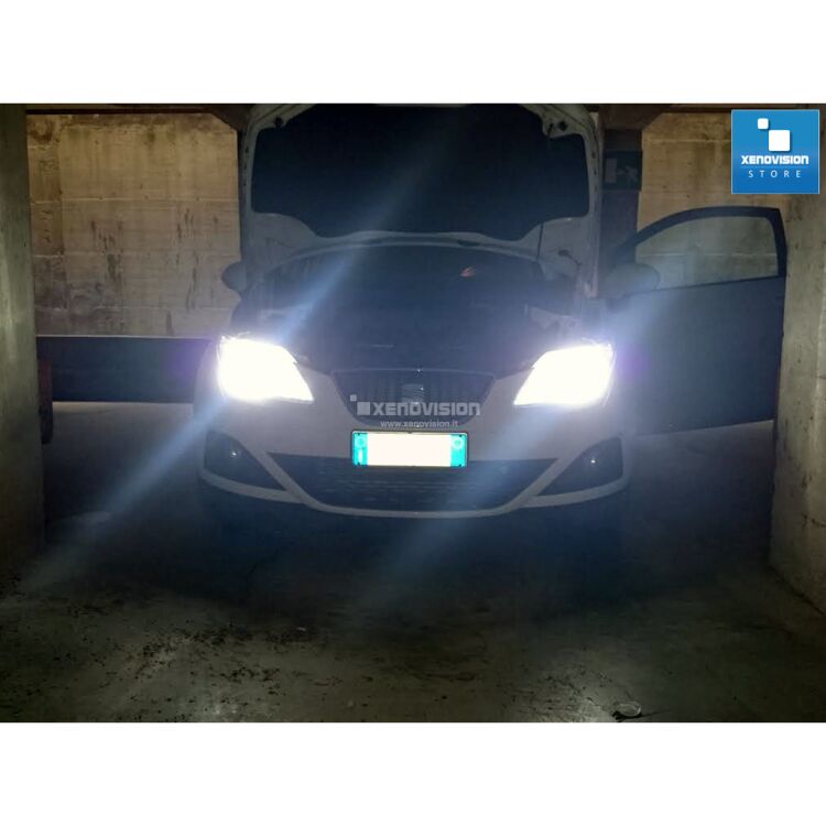 3 Kit Xenon Seat Ibiza V - 2008 in poi - 35W e Led Posizione - 6100k <p>Kit Xenon FocusPRO 35W specifico per il faro della Seat Ibiza V e Luci Posizione a Led in tinta. Plug&Play zero spie, contiene tutto l'occorrente. Luce Bianco Lunare 6100k.</p>