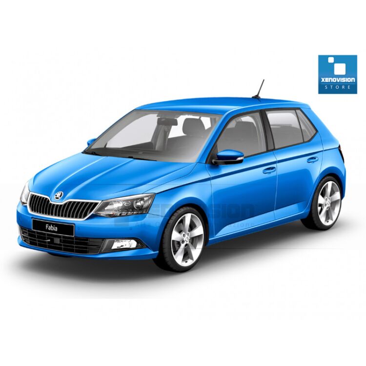 Kit Xenon Focus Pro Korea 35W specifico per il faro della Skoda Fabia dal 2014 in poi. Plug&amp;Play zero spie, contiene tutto l&#39;occorrente. Luce Bianco Solare 5300k.