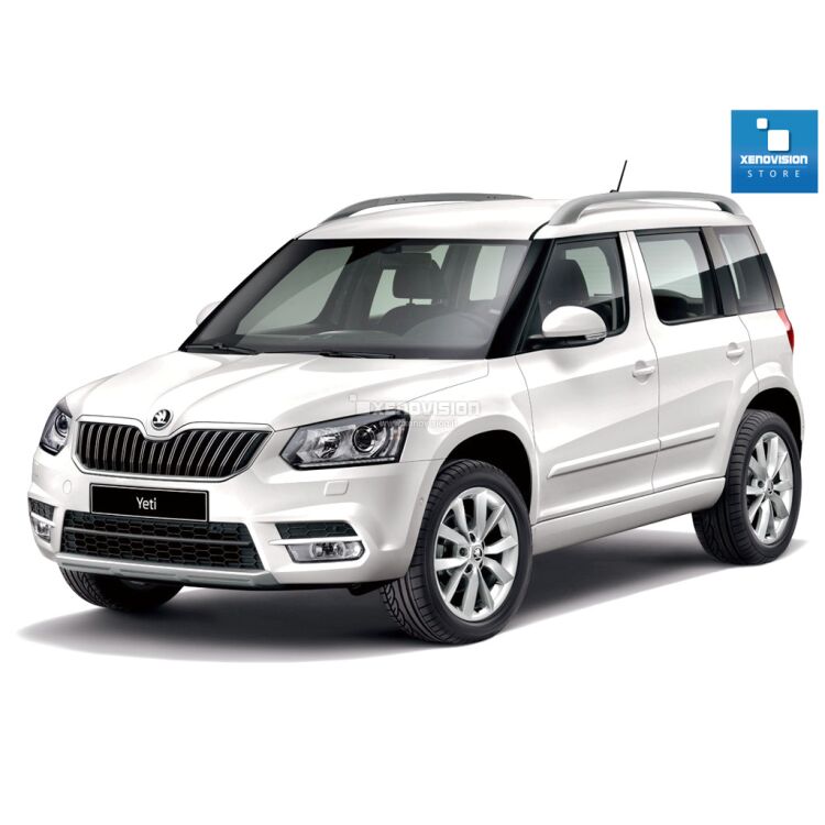 <p>Kit Xenon 35W specifico per il faro della&nbsp;Skoda Yeti dal 2009 in poi e Luci Posizione a Led in tinta. Plug&amp;Play zero spie, contiene tutto l&#39;occorrente. Luce Bianco Solare 5000k.</p><p>&nbsp;</p>