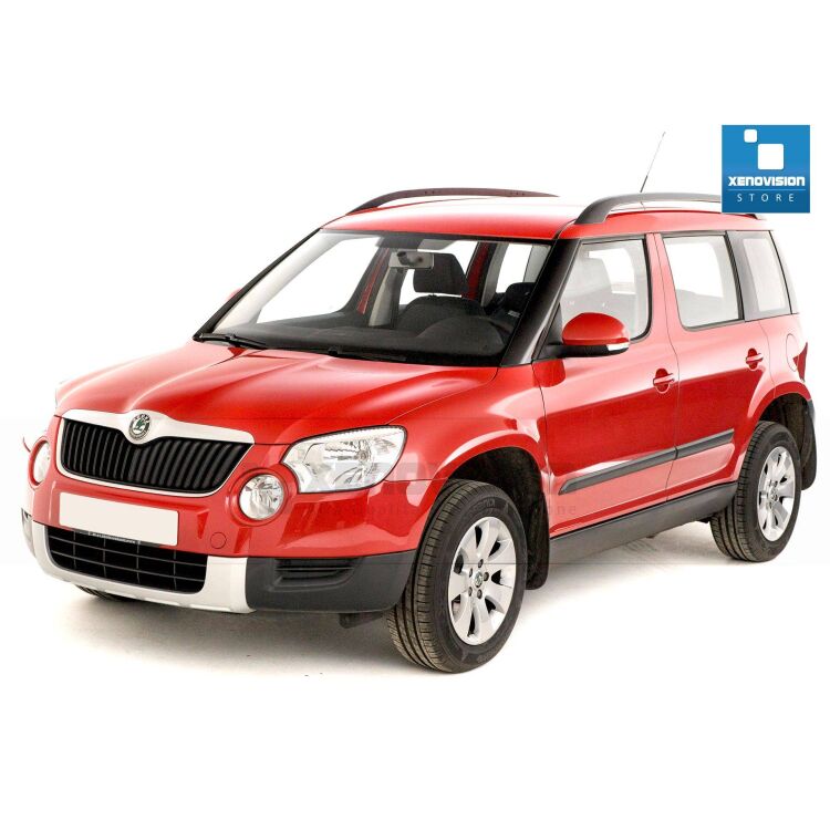 <p>Kit BiXenon 35W specifico per il faro della Skoda Yeti dal 2009 in poi con fari a parabola H4. Plug&amp;Play zero spie, contiene tutto l&#39;occorrente. Luce Bianco Lunare 6000k.</p>