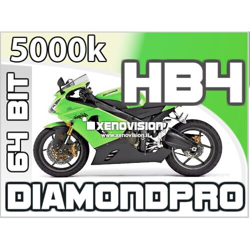 <p>Kit Xenon moto HB4 (9006) 5000k 35W Ultra Slim Xenovision ad architettura digitale 64-Bit. Lampade HB4 Bianco Solare Ket KOREA, Garantita 2 anni&nbsp; </p>