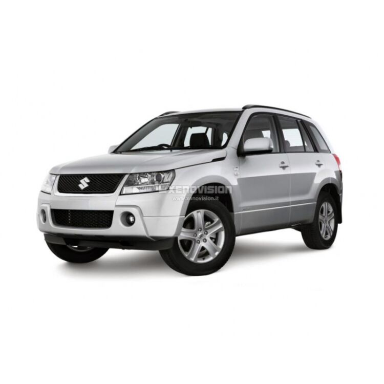 Kit Xenon Suzuki Grand Vitara - 2006 in poi - Xenon 35W - 6000k <p>Kit Xenon 35W specifico per il faro della Suzuki Grand Vitara dal 2006 in poi. Plug&Play zero spie, contiene tutto l'occorrente. Luce Bianco Lunare 6000k.</p>