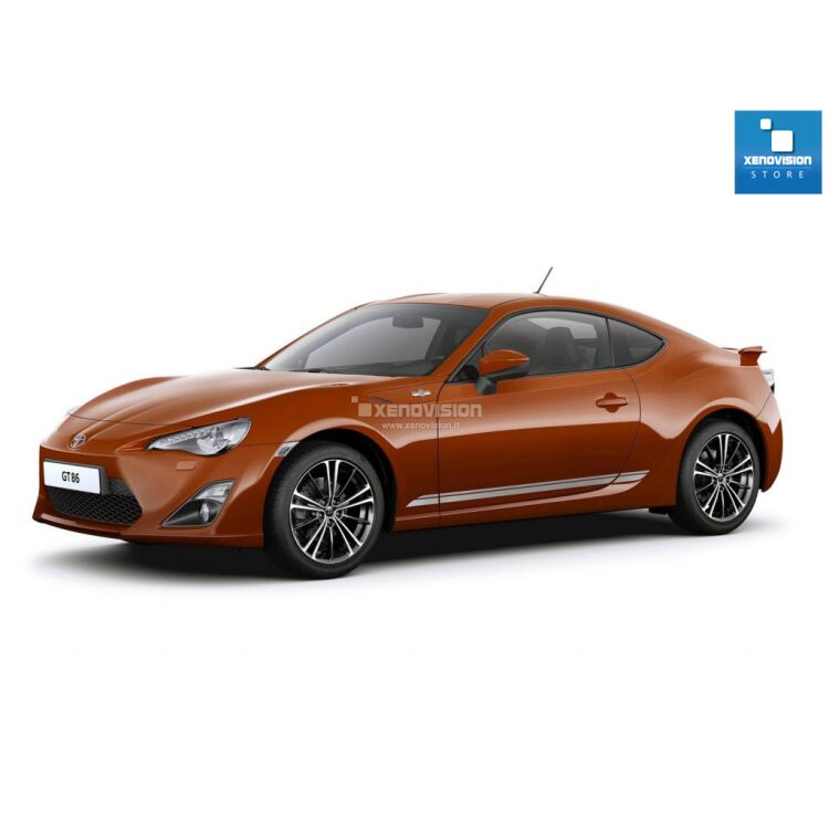 <p>Kit Xenon 35W specifico per il faro della Toyota GT 86 dal 2012 in poi. Plug&amp;Play zero spie, contiene tutto l&#39;occorrente. Luce Bianco Solare 5000k.</p>