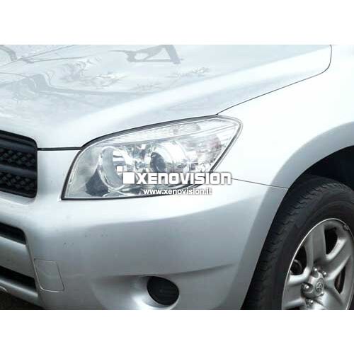 1 Kit Xenon Toyota RAV4 RAV 4 - 2005 a 2008 - Xenon 35W e Posizione - 5000k <p>Kit Xenon 35W specifico per il faro della Toyota RAV4 e Luci Posizione Led in tinta. Plug&Play zero spie, contiene tutto l'occorrente. Luce Bianco Solare 5000k.</p>