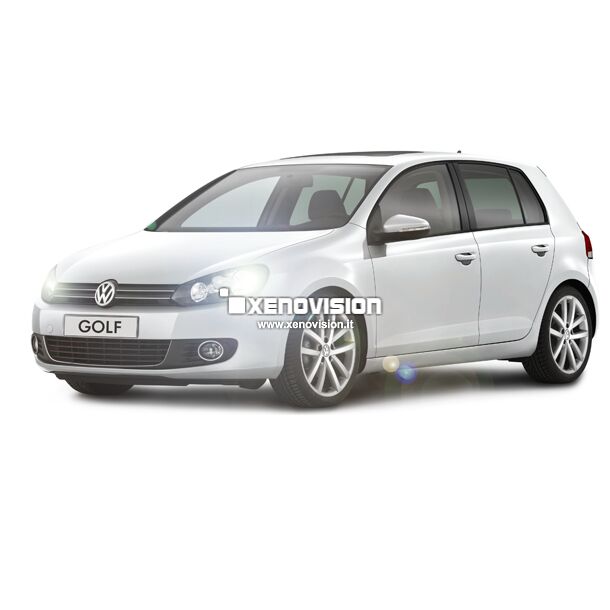 <p>Kit Xenon Specifico per i fari della tua VW Golf VI. Engineered by Xenovision - Qualit&agrave; Massima.</p>