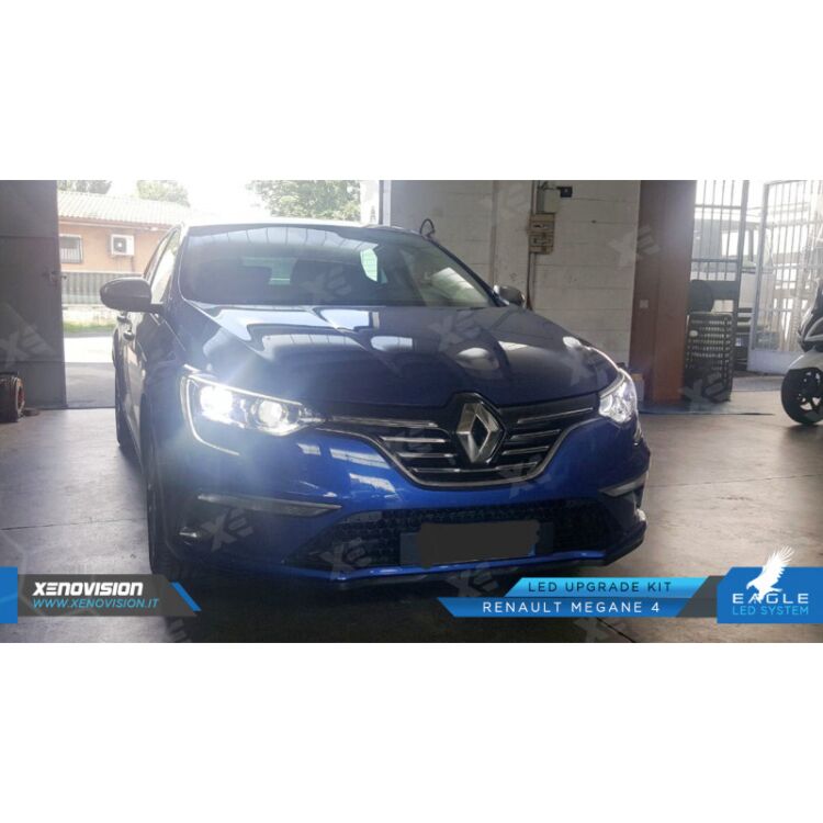 <!DOCTYPE html>
<html>
<head>
</head>
<body>
<p>Dimentica gli adattatori. Forma dell'intera lampada su misura per Megane IV.&nbsp;</p>
</body>
</html>