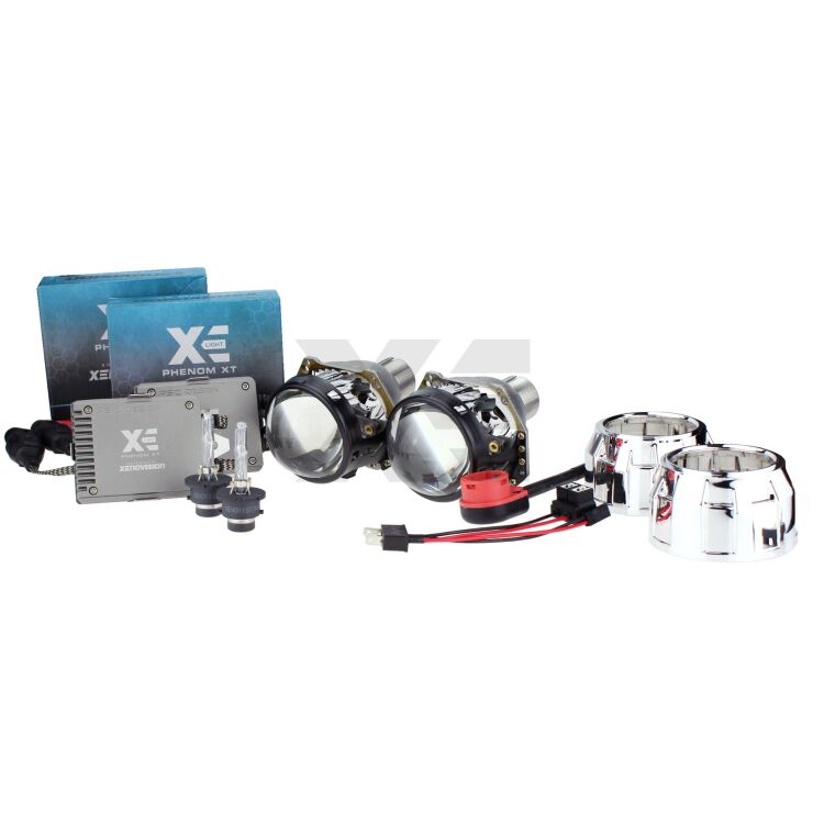 Morimoto: Kit Full Retrofit HID Mini D2S 4.0 <p>Kit Retrofit HID completo con Proiettori Morimoto Mini D2S e Kit Xenon PhemonXT.</p>