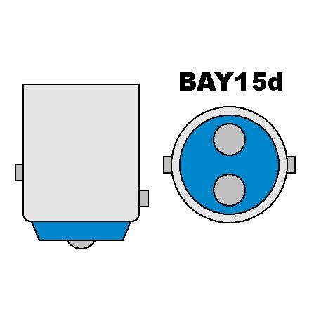 3 Luce Stop LED Hyundai I30 PDE, PD, PDEN 2016 in poi: P21/5W Gear <strong>Luce Stop LED per Hyundai I30</strong> PDE, PD, PDEN 2016 in poi. Due lampade <strong>P21/5W</strong> rosse non canbus modello Gear.