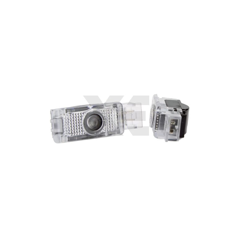 1 Placche Led Sottoporta Proiettore Logo Mercedes - R171 R199 W203 W209 <p>Kit Placche Led Sottoporta/Pozzanghera con proiettore logo <strong>MERCEDES</strong></p>