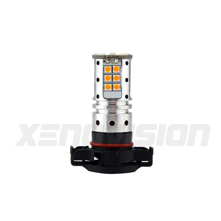 0 PSY24W: Lampadina frecce LED No-Hyperflash Arrow Il lampeggio rapido su frecce LED PSY24W non è più un problema. 100% Plug&Play, 0% Hyperflash!