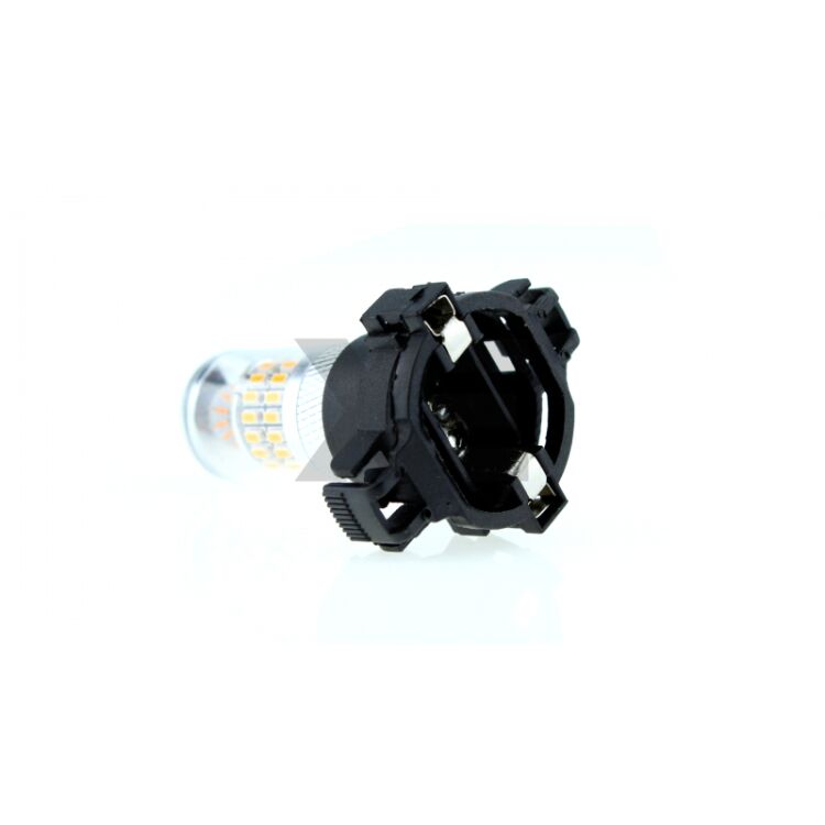 1 PY24W: XPRO Gear v1.0 LED Frecce <p><strong>3x più luce.</strong> Una lampada LED PY24W per Frecce. Richiede resistenze per eliminare lampeggio rapido. Qualità Massima.</p>