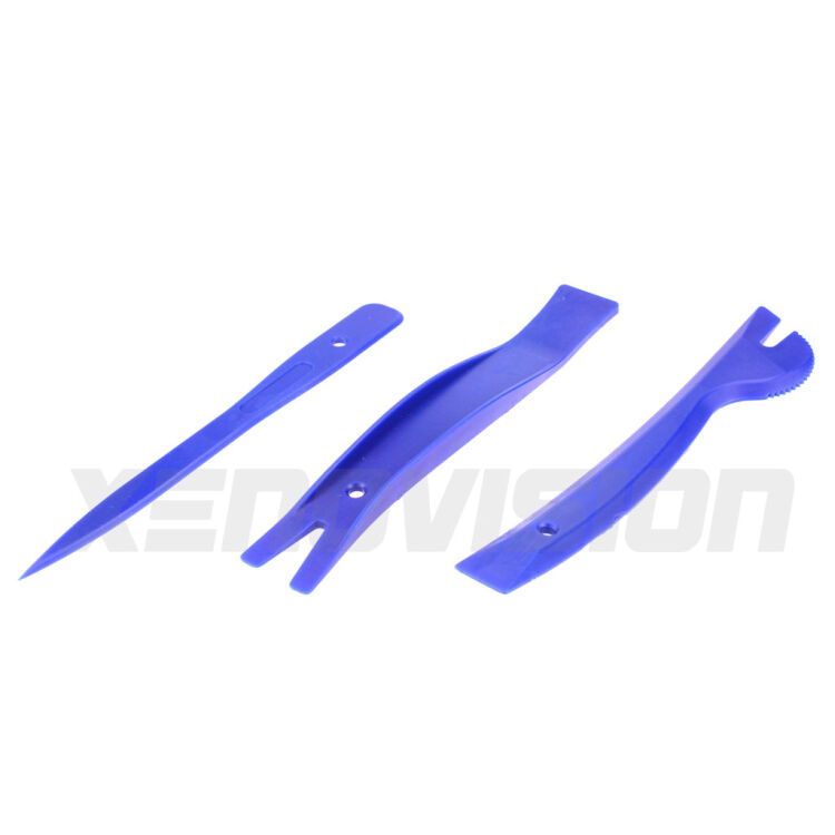 Set Di Palette Professionali Per Smontaggio Plafoniere E Pannelli <p>Set di 3 strumenti per smontaggio plafoniere e pannelli senza far danni.</p>