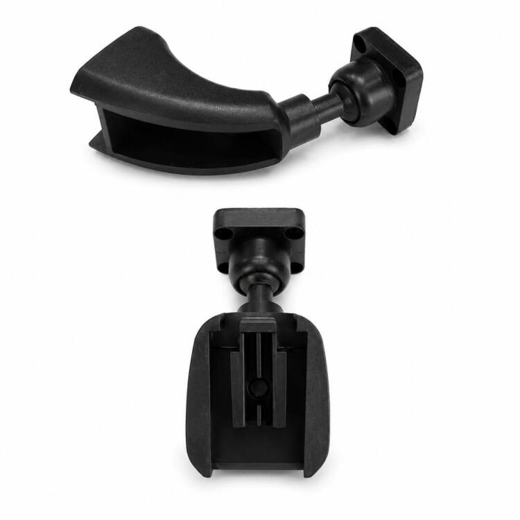 Staffa OEM fit per montare il kit specchietto retrovisore con telecamera sul supporto originale del parabrezza. Attacco preciso, stabile e senza modifiche. Modello 12.