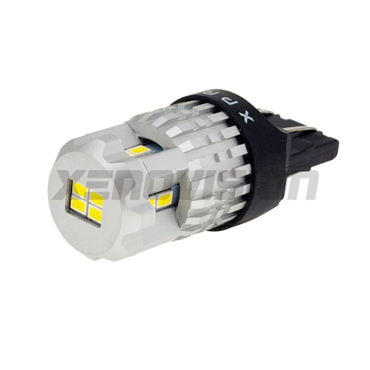 1 T20: Lampadina frecce LED Gear - FINE SERIE: NO GARANZIA FINE SERIE: NO GARANZIA <strong>3x più luce.</strong> Una lampada LED T20 per Frecce. Richiede resistenze per eliminare lampeggio rapido. Qualità Massima.