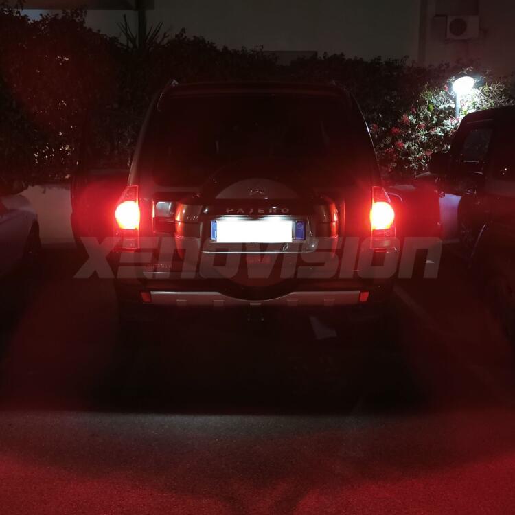 <strong>Retronebbia LED per Toyota Auris</strong> E180 2012 - 2018. Coppia lampade <strong>T20</strong> modello Bolt canbus.