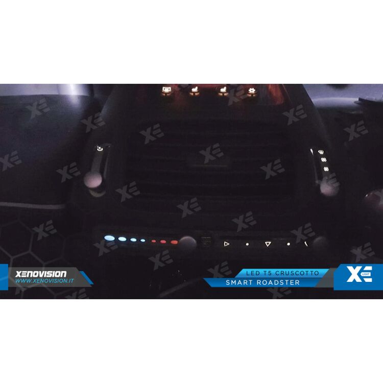 5 Luci Vano Portaoggetti LED T5 per Toyota 4 runner N180 1995 - 2002 <strong>Luci Vano Portaoggetti LED no-spie per Toyota 4 runner</strong> N180 1995 - 2002. Lampadina <strong>T5</strong> da Xenovision
