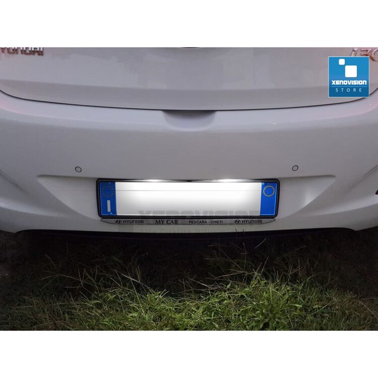 7 Luci posizione LED per Hyundai I30 PDE, PD, PDEN 2016in poi: W5W X-Tee <strong>LED luci posizione per Hyundai I30</strong> PDE, PD, PDEN 2016in poi. Lampade <strong>W5W</strong> modello X-Tee Xenovision top di gamma.