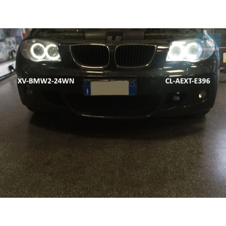 Kit Lampade LED Plug&Play Zero Spie specifiche per Angel Eyes / Posizioni della BMW Serie-1 E87 2003 - 2012