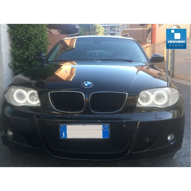 Kit Lampade LED Plug&Play Zero Spie specifiche per Angel Eyes / Posizioni della BMW Serie-1 E87 2003 - 2012